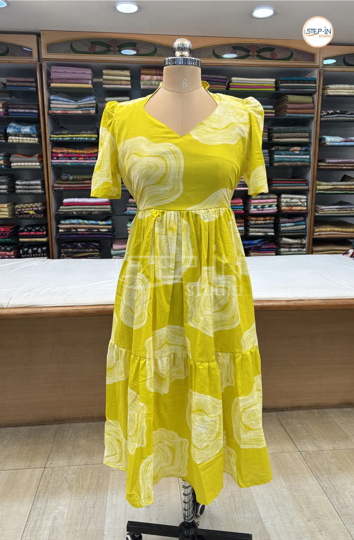 Pure Cotton Maxi-Green