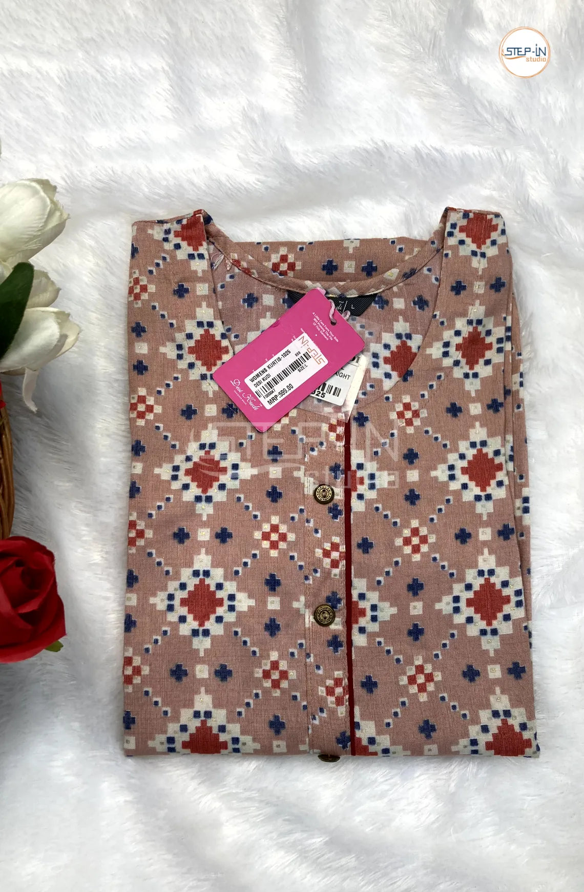 Floral Digital Printed Top - Skin