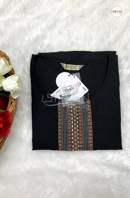 Plan Cotton Top - Black