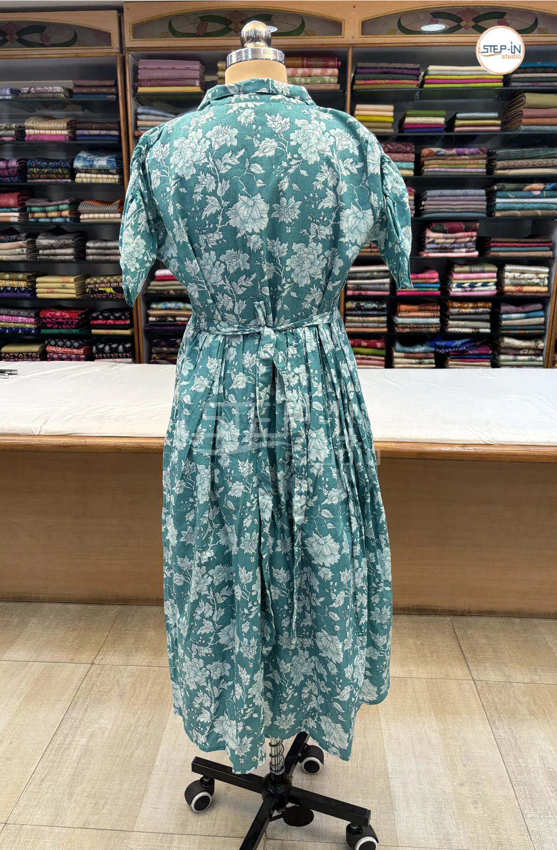 Pure Cotton Maxi-LightBlue