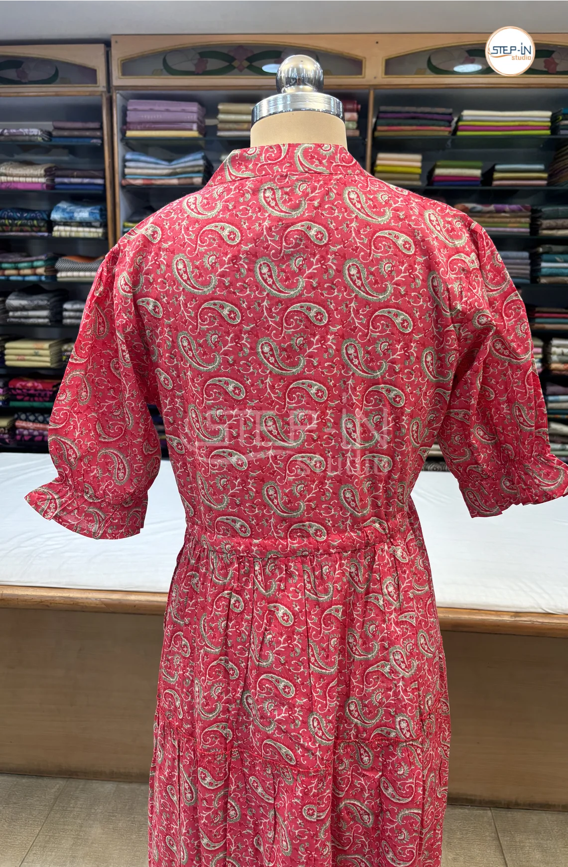 Pure Cotton Maxi-Pink_1