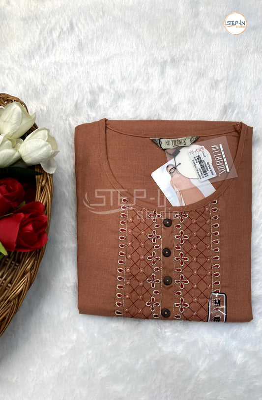 Pure Plan Cotton Top - Bronze